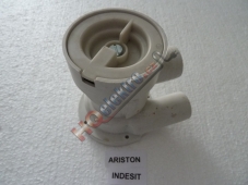 filtr s korpusem - čerpadlo pračky INDESIT