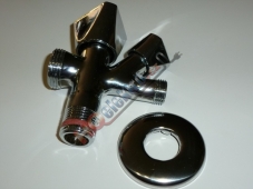 Kombinovaný ventil 3/8" + 3/4" / 1/2"