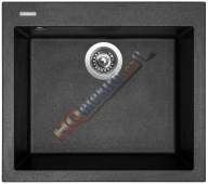 Kuchyňský dřez Sinsk Cube 600 - Metal Black